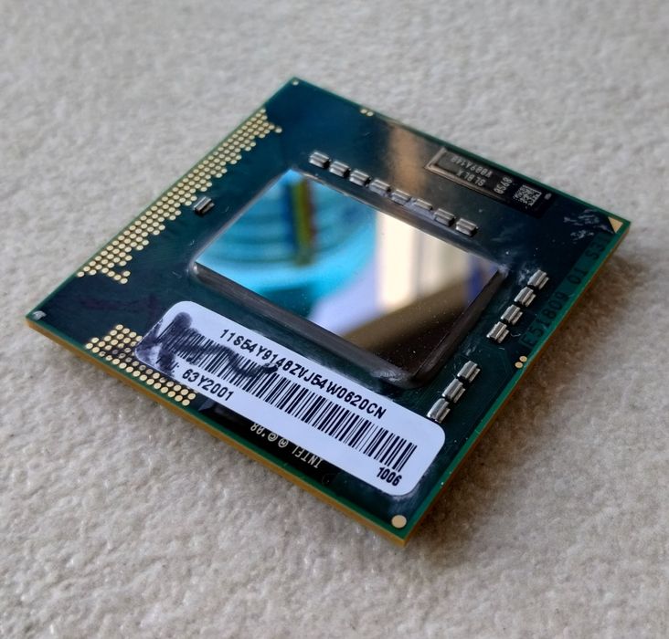 Procesor Laptop  CPU Intel i7 820 QM  3Ghz 4Cores 8Threads Socket G1