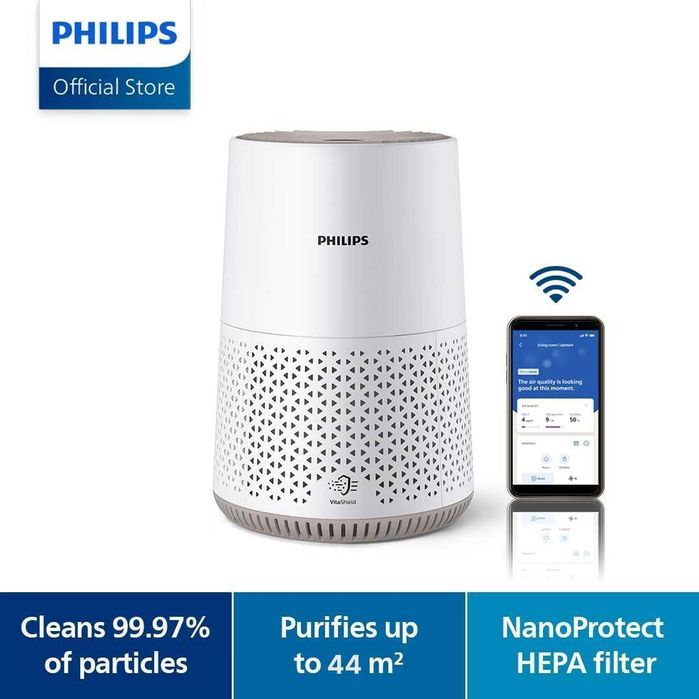 Пречиствател Philips SMART Series 600i AC0650/10 HEPA до 44м² тих WiFi