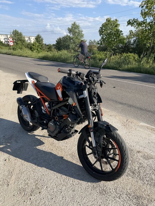 KTM duke 125 2018 avariat