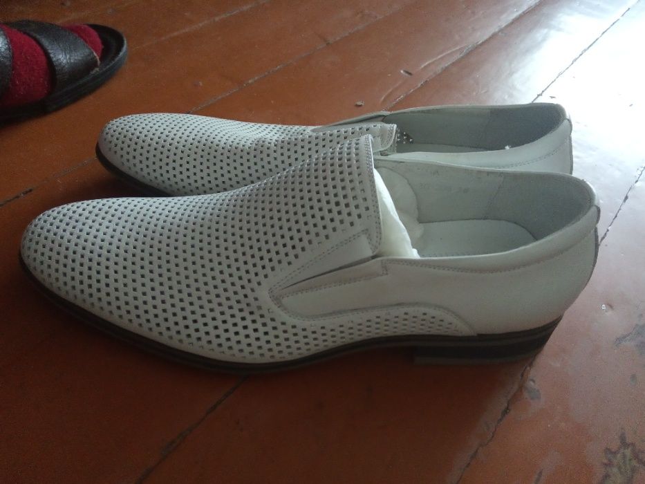 Мужские туфли кожаные