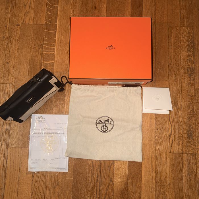 Geantă Hermès din piele neagră – nouă, nepurtată