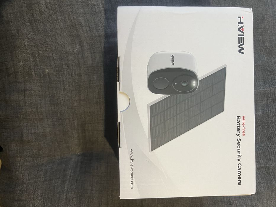 СоларнаWiFiкамера H.View–без кабели,батерия+соларен панел ,Full HD