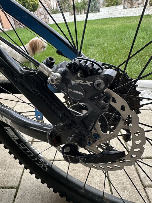 Bicicleta full suspension, xt slx dropper shock , giant reign