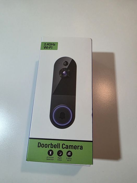 Sonerie Video WiFi cu Cameră, Night Vision, Audio 2-Way, Wireless