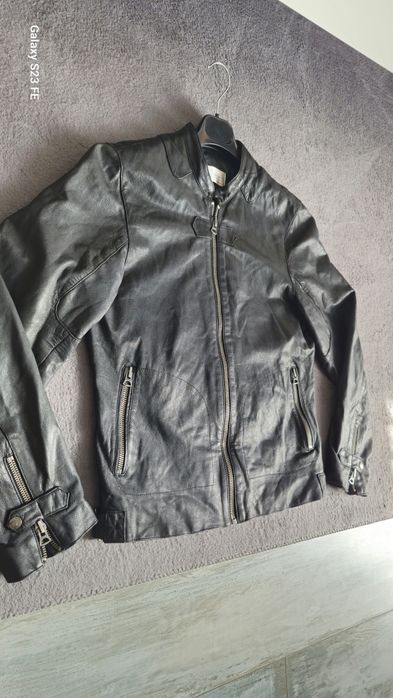 Мъжко кожено яке (M) 80€