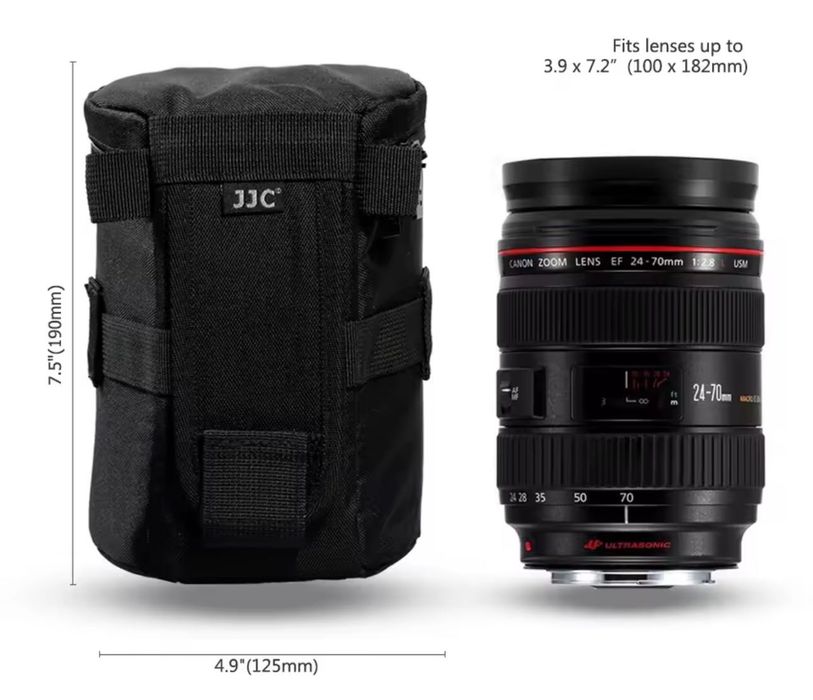 Husă Obiectiv JJC DLP-4  – Protecție Premium