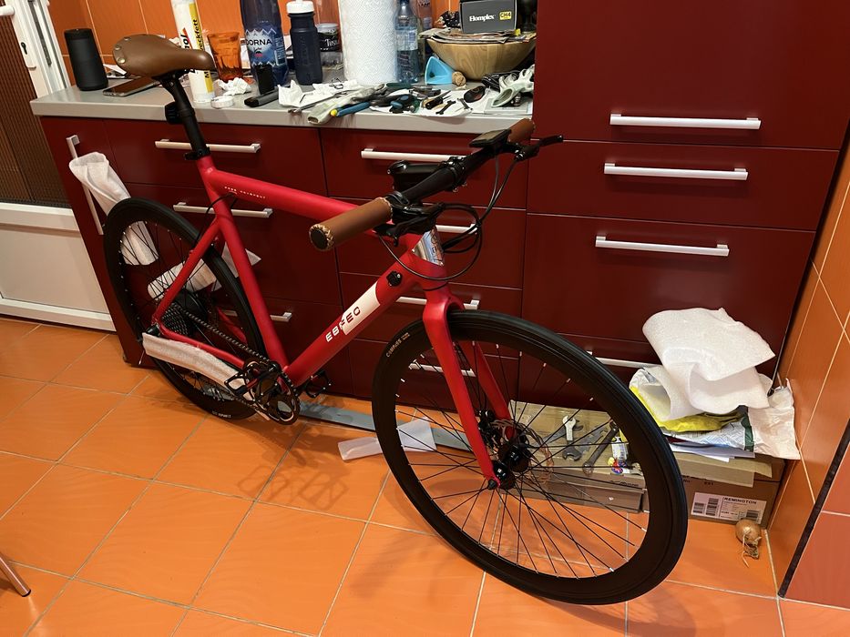 Bicicleta Electrica R2 Skiron Urban 7 Ah 250W 36V- Rosu