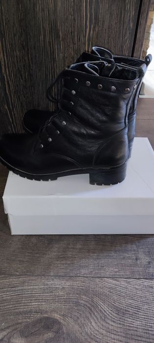 Боти дамски естествена кожа