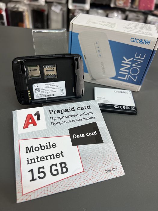 Интернет за компютър чрез сим карта или рутер 15 GB sim card