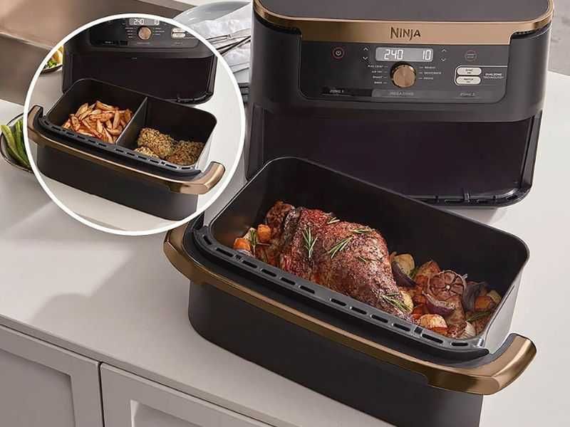 Еър Фрайър 7 в 1 Ninja Foodi FlexDrawer – 10.4L, Черен