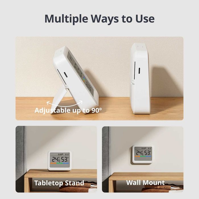 SwitchBot Meter Pro – смарт термометър и влагомер с голям дисплей