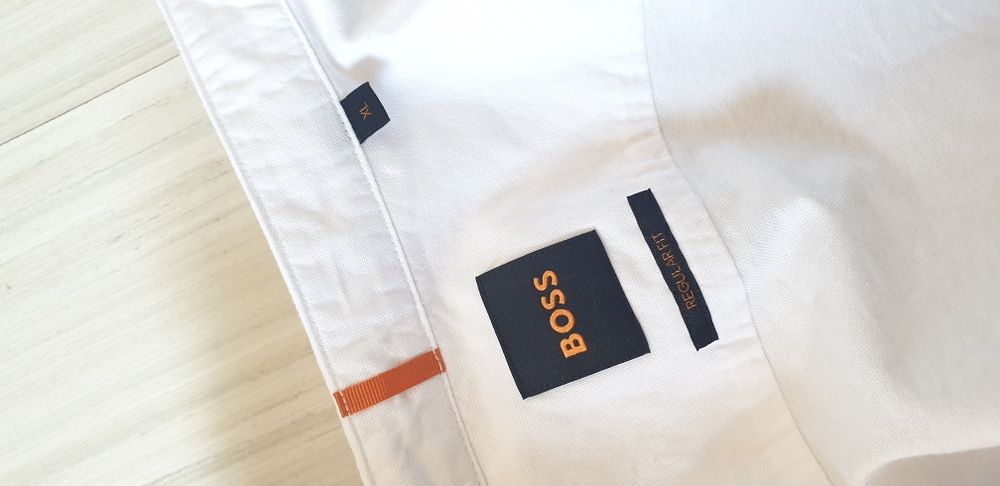 Hugo Boss Race _ 1 Regular Fit Cotton / XL НОВО! ОРИГИНАЛ! Мъжка Риза!