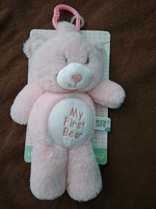нова играчка chicco rainbow bear + подарък