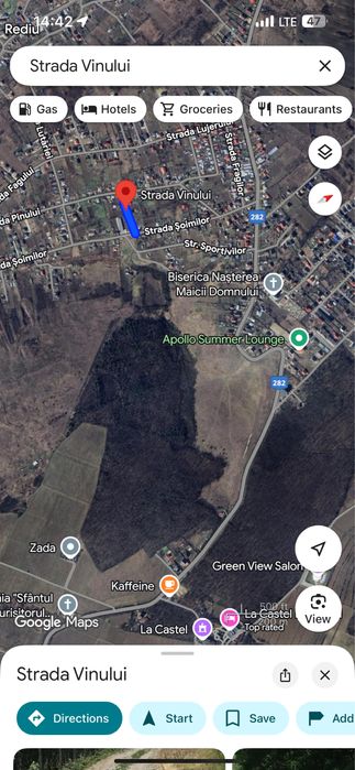 Breazu, strada Vinului 700 mp intravilan cu toate utilitatile aproape