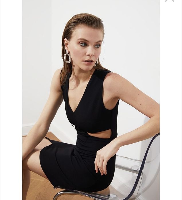 Черна рокля чисто нов