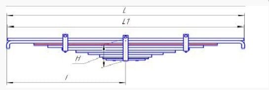 Рессоры камаз новый
