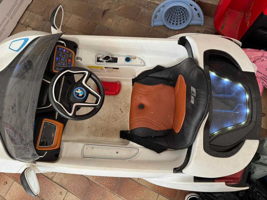 Детска акумулаторна кола BMW I8 Concept, Бял