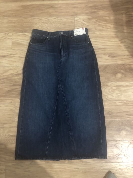 Джинсовая юбка Uniqlo