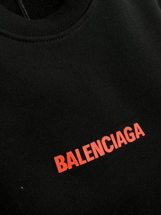 Bluza Balenciaga Polizei si pe negru
