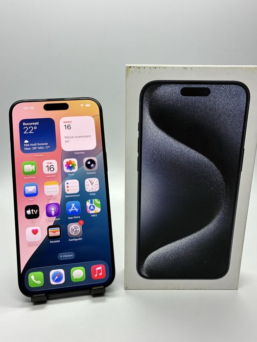 iPhone 15 PRO Max 512Gb - Baterie 100% - Stare Excelenta+ Garantie