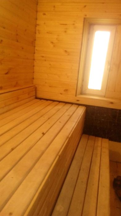 Семейная баня на дровах