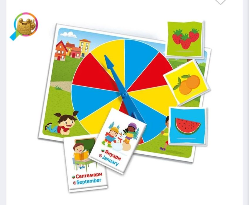 Образователна игра Sapientino Месеци и сезони за деца 5–7 години