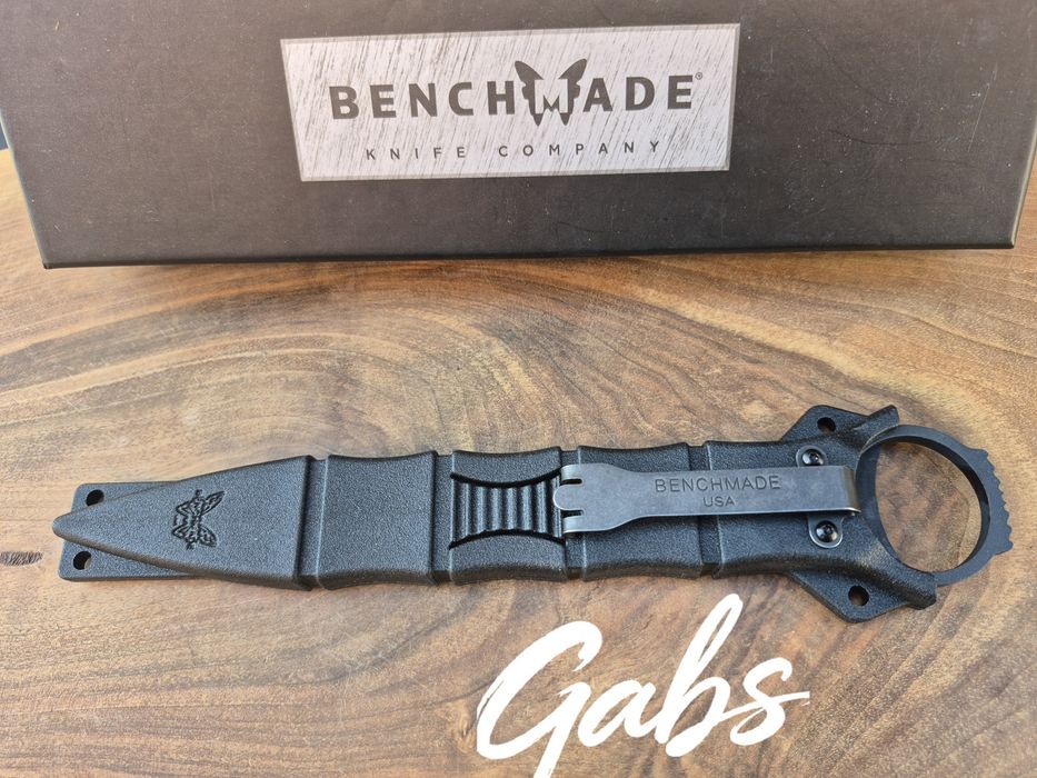 Нож Benchmade Socp Dagger с фиксирано острие и кания 176BK