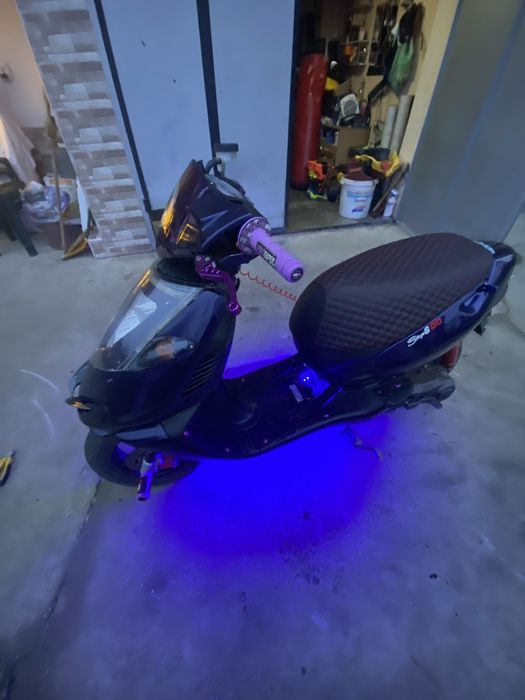 Тунинг скутер Aprilia sonic 70cc