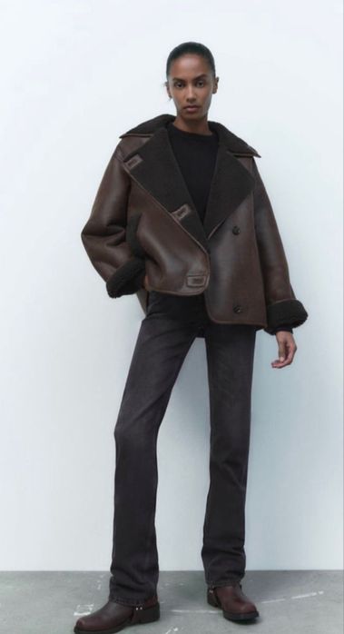 Дубленка  «Zara»