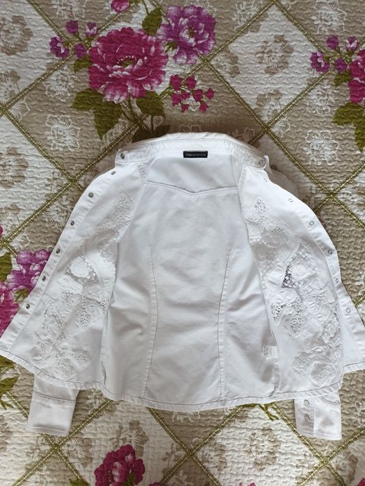 Camasa denim broderie bumbac Nice Connection