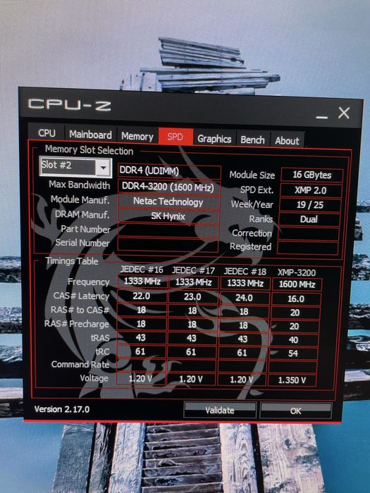 Netac basic Ddr4 32gb 3200mt/s cl16 2x16gb