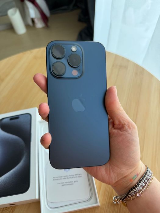 Apple Iphone 15 Pro 256Gb, 5G, Blue Titanium