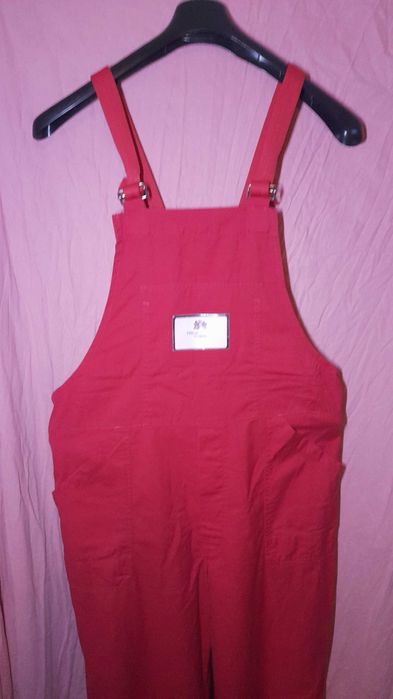 Pantaloni salopeta cu bretele Philip Moris nr 50-52