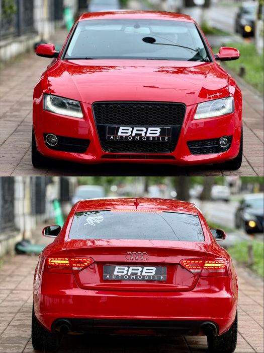 • Audi A5 2011 / 2.0 TFSI / Evacuare cu clapetă / Led - Parc Auto / RATE / Garantie •