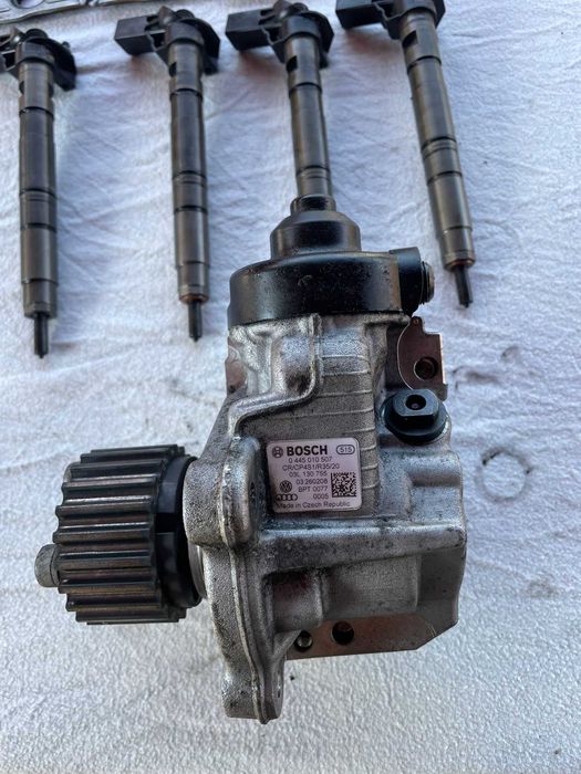 Kit set injectie (pompa, rampa, injectoare) 2.0 TDI CBBB CBAB CBDC volkswagen vw skoda audi seat