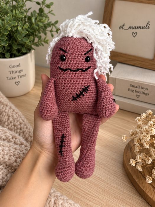 Игрушка-монстрик ручной работы Handmade