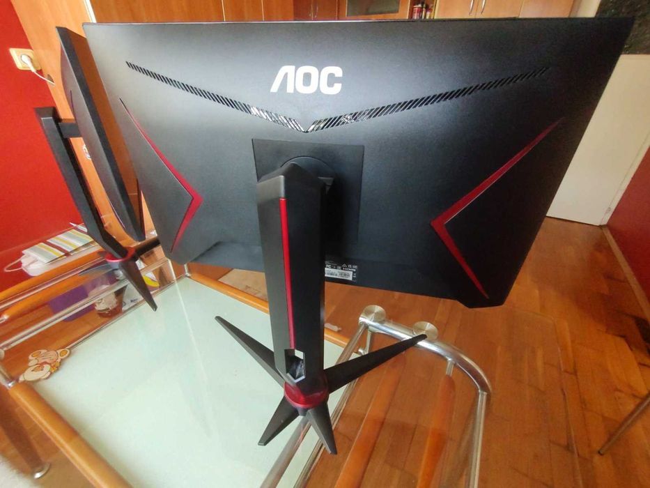 2 броя монитори AOC 24G2U5/BK 23.8inch 249лв Брой отлични ПрегледТест