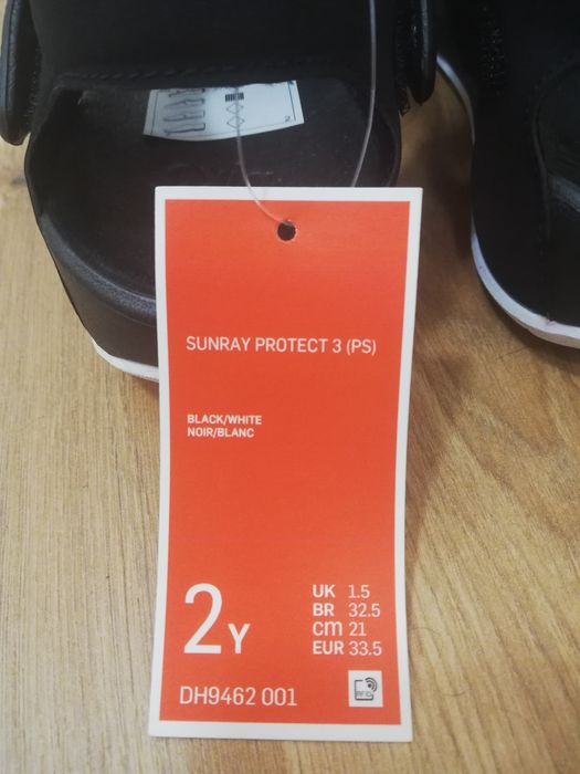 Сандали Nike Sunray Protect 3 номер 33,5