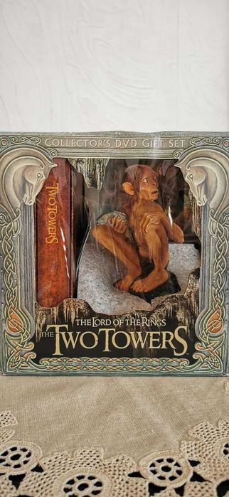 The Lord Of The Rings - Extended DVD Complete Collection Trilogy Gift Set - Властелинът на пръстените разширено DVD издание + колекционерска фигура