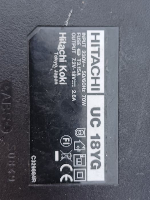 Incarcator baterii Hitachi 7,2v - 18v pentru Nimh si NiCd