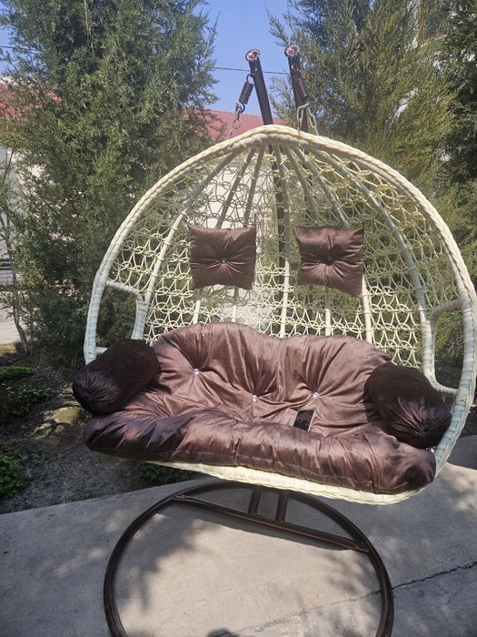 Ротанг тукима стол стул ва качела