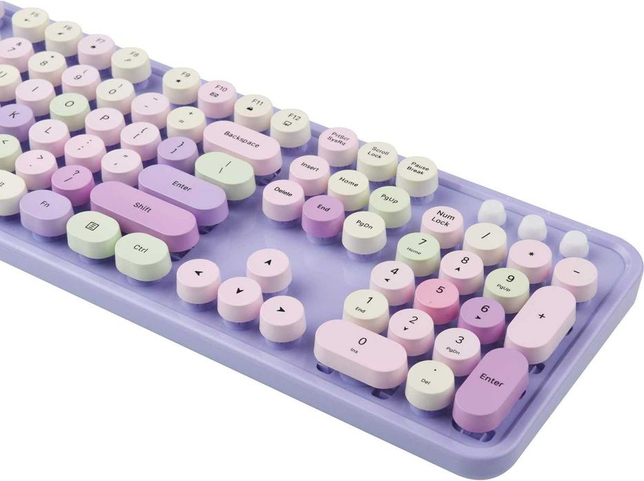 Комплект от компютърна клавиатура и мишка- безжични