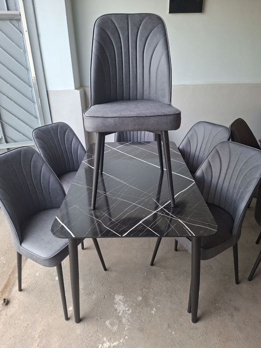 Yumshoq STULLAR vs STOL (Мягкие стулья и стол - НОВИНКА)