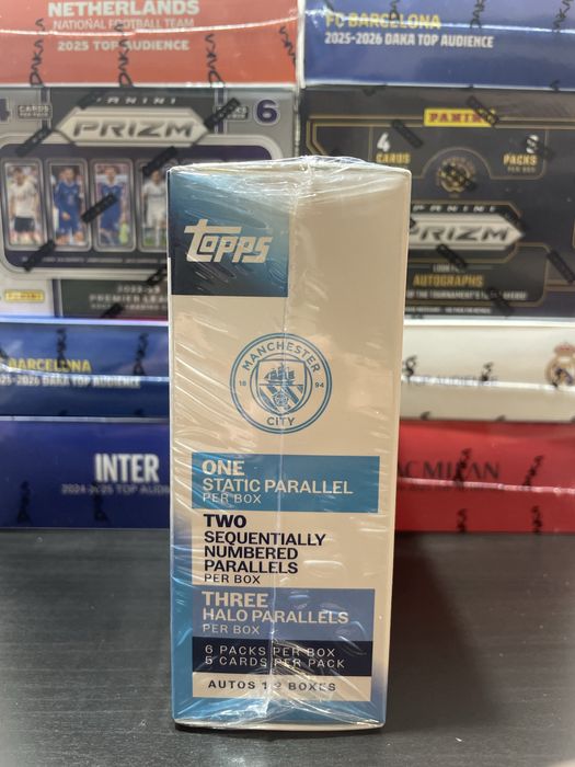 Manchester City team set 25/26 topps cutie sigilata