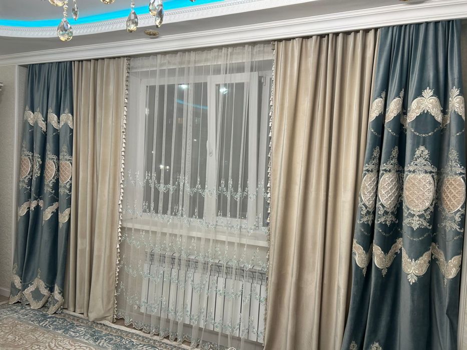 Продам шторы для спальный и зал