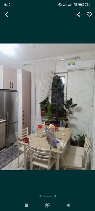 Новостройка квартира 3 хонали 83 КВ.метр срочно сотилади