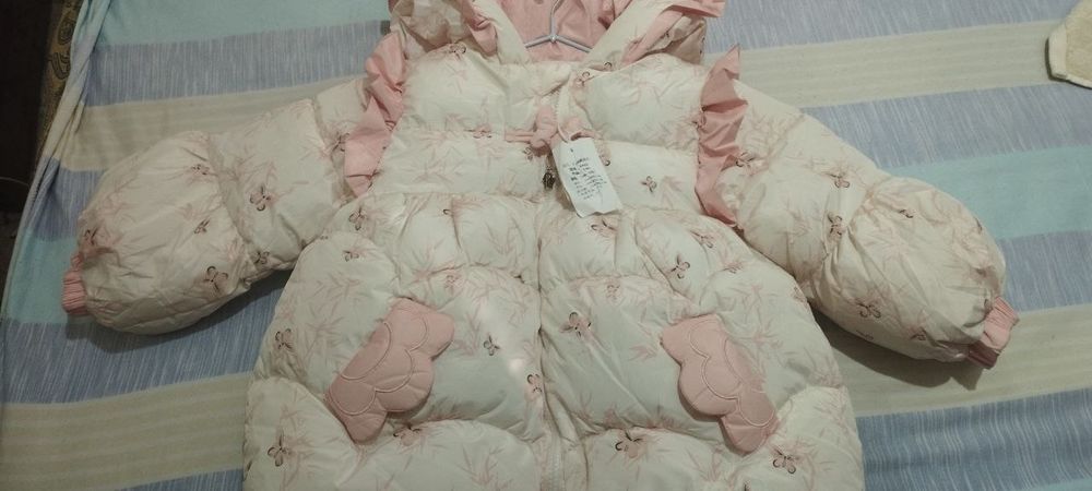 Шикарная зимняя куртка для маленькой принцессы!