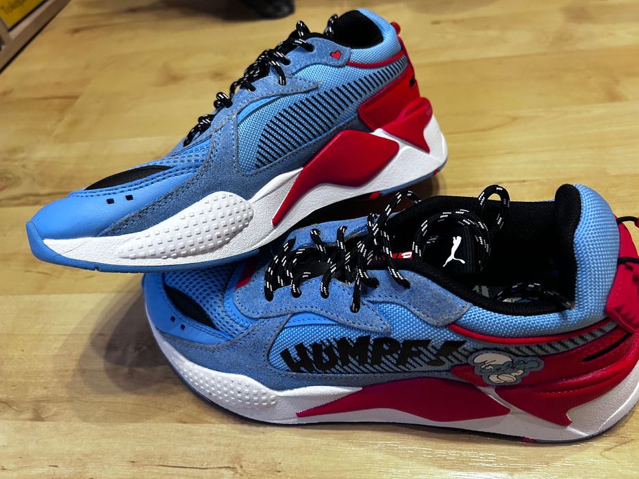 Дамски обувки puma смърфовете