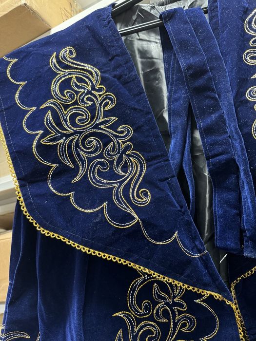 Шапан мужской, синий.