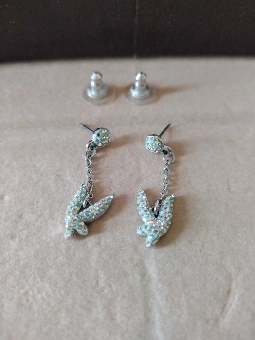 Обеци и Гривна Сваровски